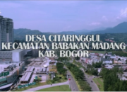PROFIL CITARINGGUL BABAKAN MADANG BOGOR
