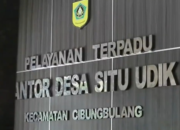 PROFIL SITU UDIK CIBUNGBULANG BOGOR